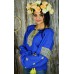 Embroidered blouse "Starry Radiance"